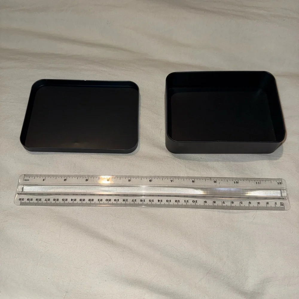 Zac Posen Black Tin Box